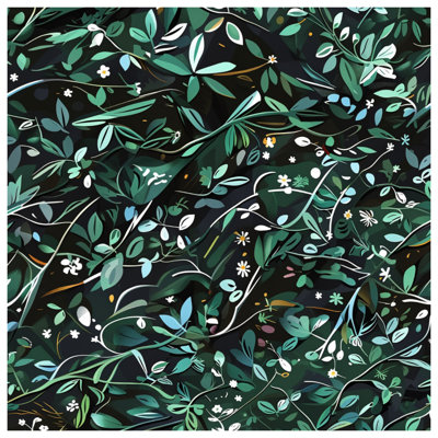 Leafy Botanical Pattern Blankets