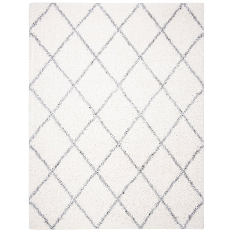 Dubay Shag Performance Geometric Rug, Rectangle 10' x 14'