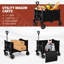 Chariot utilitaire pliable avec roulettes-115212558