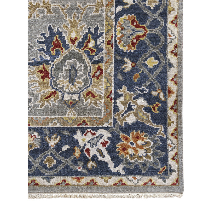 Bristol Wool Geometric Area Rug, Rectangle 10' x 14'