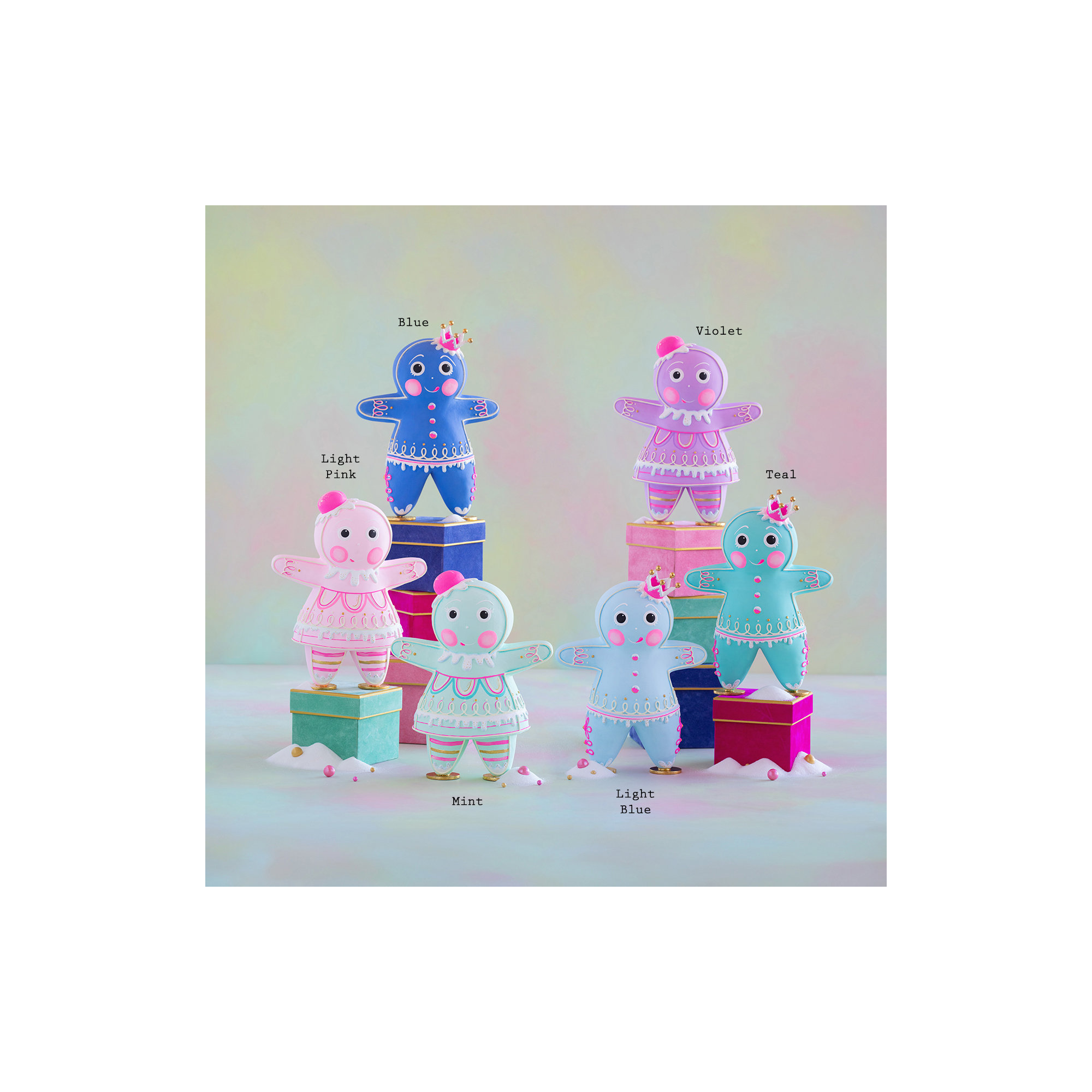 The Rainbow Gingers - Dippsy Tabletop Figure, Violet