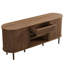 Buffet ovale cannelé de 67 po Harlan