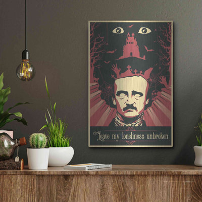 'Poe' Metal Wall Art