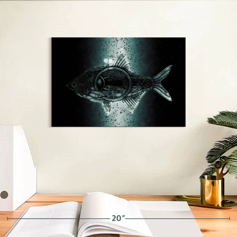 Kelan Steampunk Bream, 8" H x 12" W