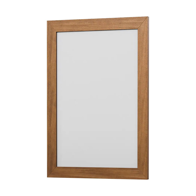 Miroir moderne Mid-Century l 27,4 po