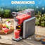 Machine à Slushie, machine à glaçons 2L / 68 oz sans glace, machine à boissons glacées avec 3 modes préréglés et autonettoyante, margaritas congelées, crème glacée molle, Frappes