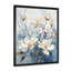 «Magnolias Blossom I» blanc et bleu sur toile-1109146141-1109146138