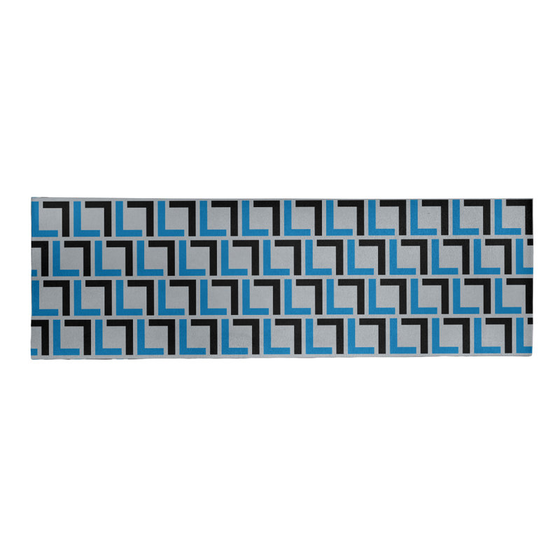Tapis de couloir gris