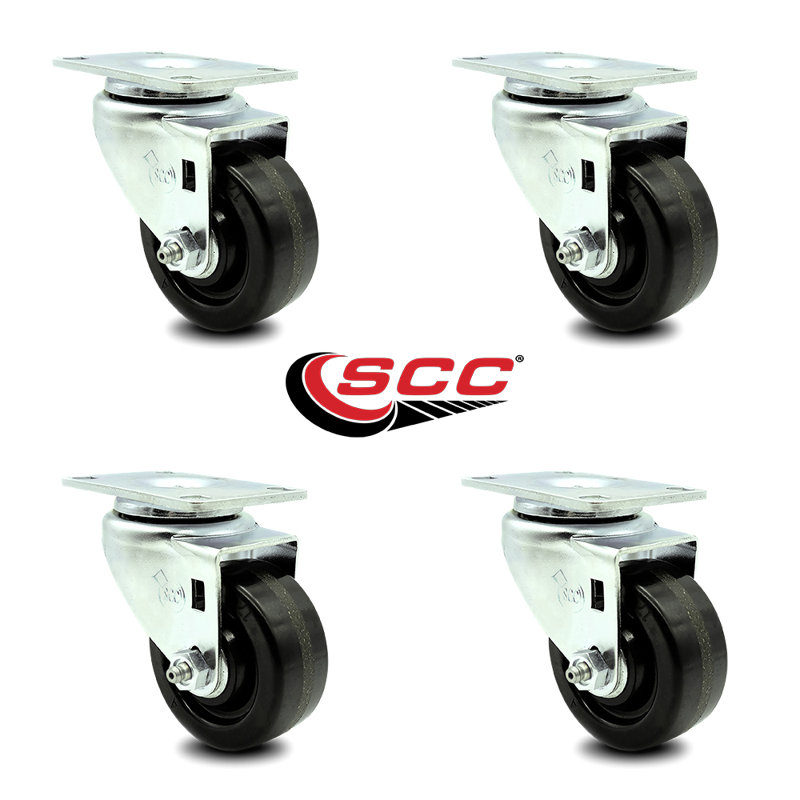Phenolic Wheel Swivel Top Plate Caster
