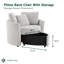 Chaise de rangement Bennet 48 po-116661539