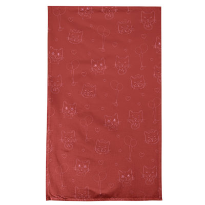 Serviette de thé à chats fêtes