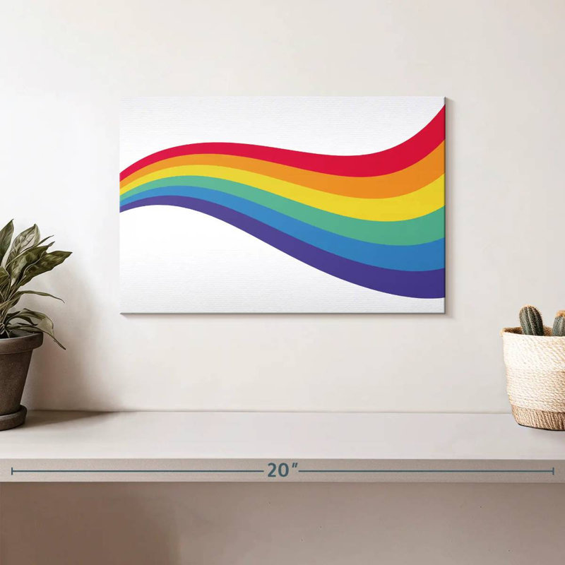 Couleurs de la fierté éternelle, H 8 po x l 12 po