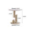 Table d'appoint 19,69 po