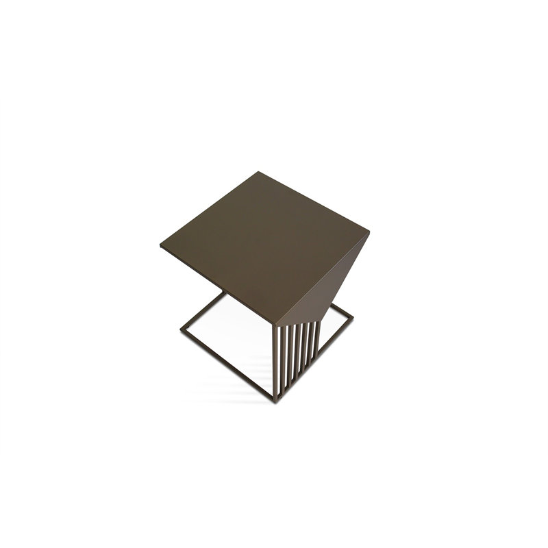 Damarieon Frame End Table, Brown