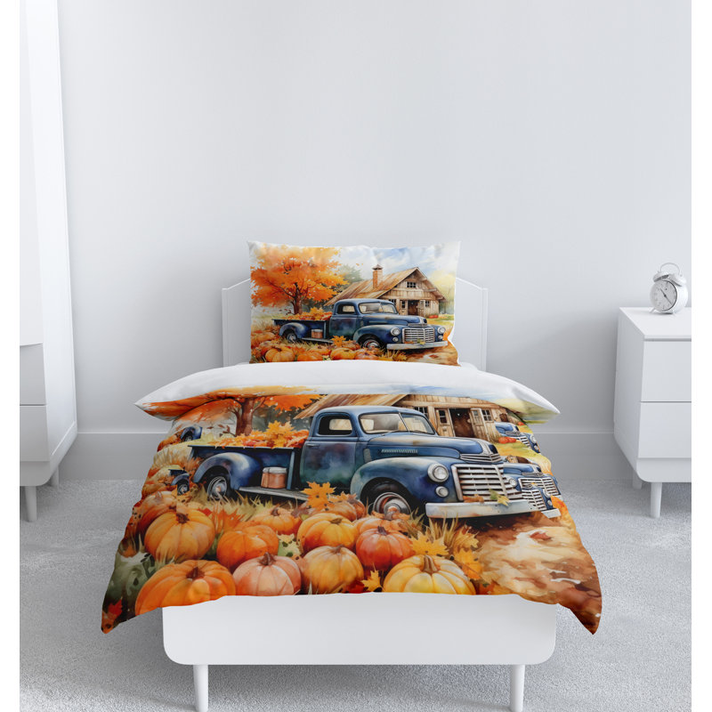 Abstract Duvet Cover, King Duvet Cover + 2 King Shams