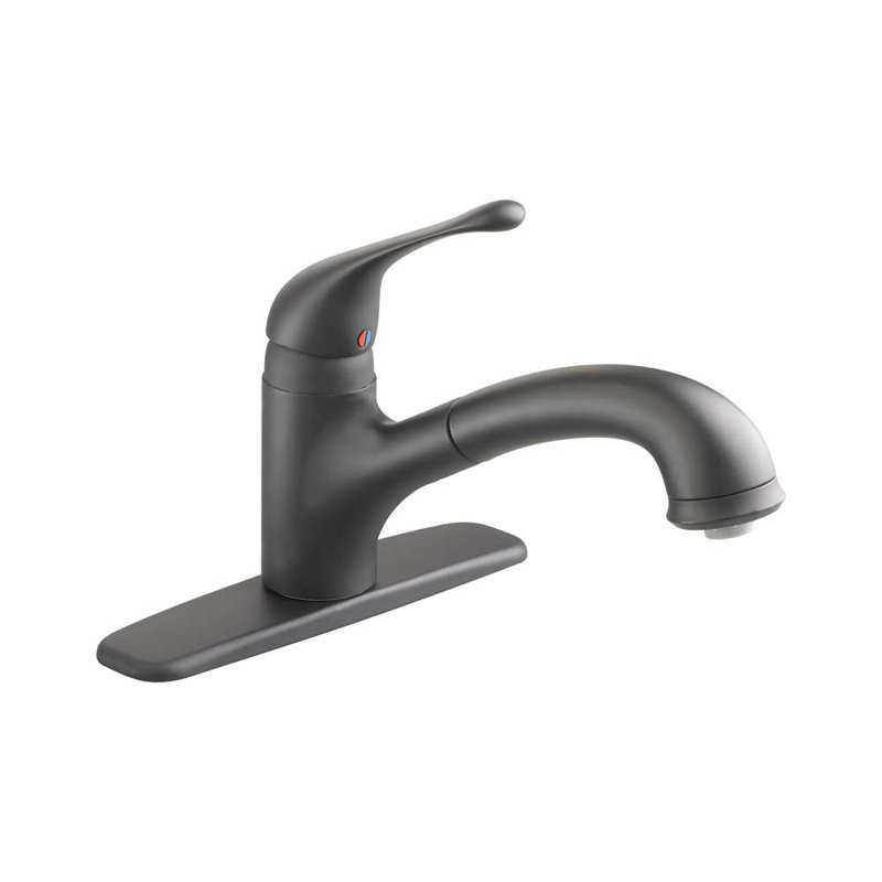 American Standard Colony Soft Kitchen Faucet, Matte Black
