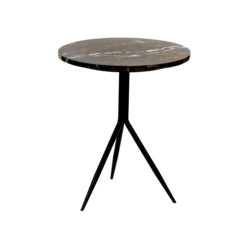Edinburg Side Table, Brown
