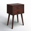 Table de chevet 2 tiroirs Basharat-1735309613
