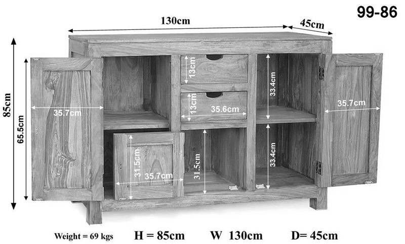 Nature 130cm Sideboard