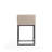 Embassy Metal Upholstered Counter Stool In Cream-839905684-839905690