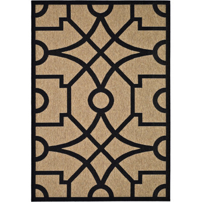 Tapis géométrique Jamon Martha Stewart Performance