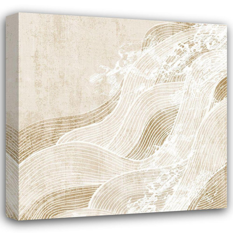 "Orren Ellis Watts", galerie d'art sur toile tendue Eva: Tidal Waves II, H 20 po x l 20 po