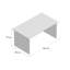 Buariki Synthetic Laminate Desk-16413278-30818520