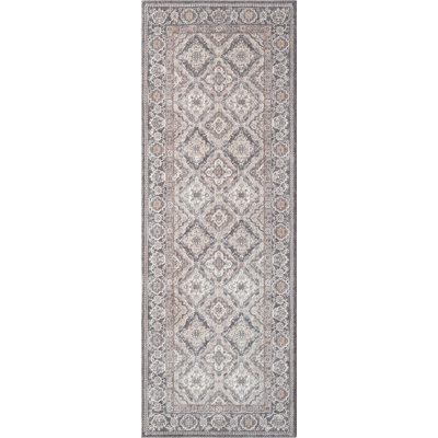United Weavers Faren Amazing Grace Grey Runner Rug 2'7" x 7'2"