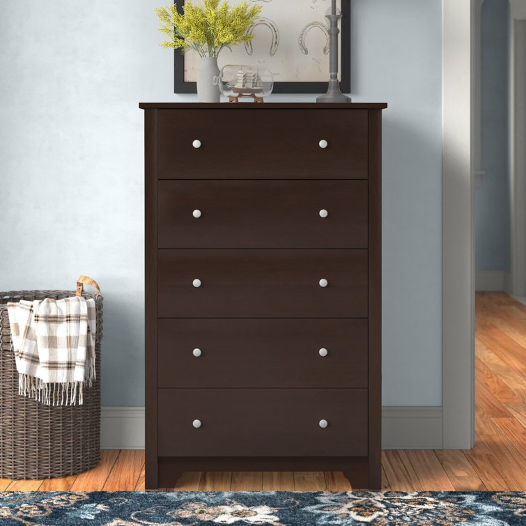 Taquanna Transitional 5- Drawer Chest