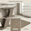 Console en placage de bois naturel de 60 po Mirod-1445533633