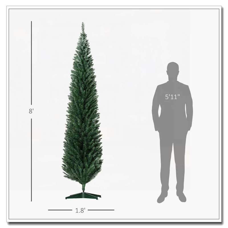 Arbre de Noël 8 pi, Vert
