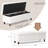 Breeanna Faux Leather Upholstered Storage Bench-369837669