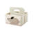 3 Sprouts - Baby Diaper Caddy - Organizer Basket For Nursery - Rabbit
