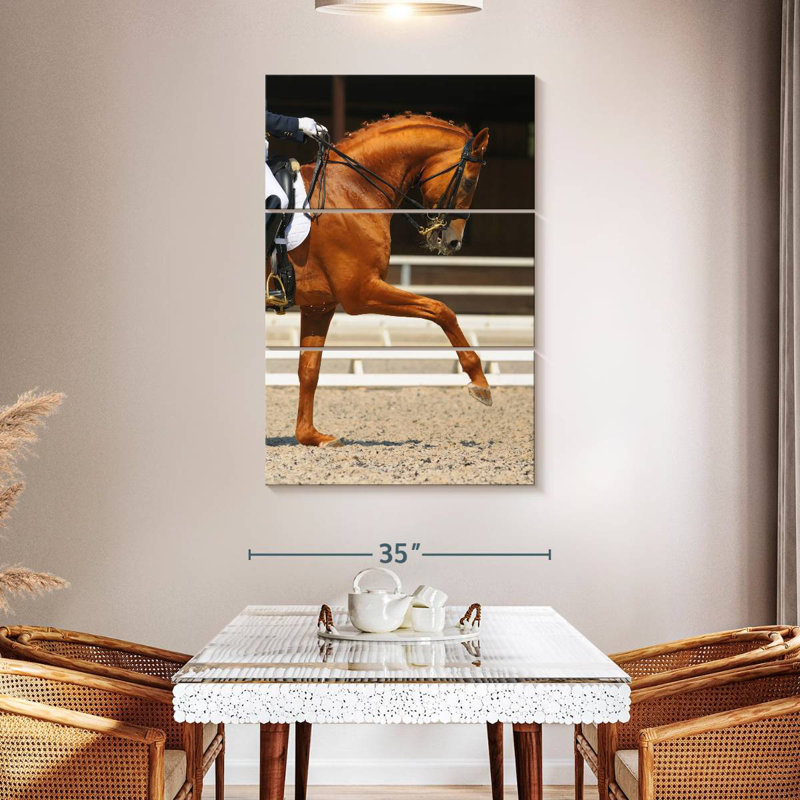 Sireci Sorrel Horse, 50" H x 32" W