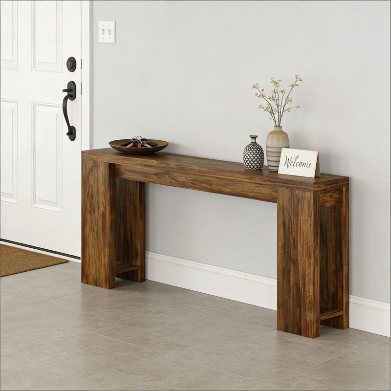 Console Modern Design, Brun rustique