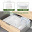 Plastic Food Storage Container - Set of Containers and Lids
