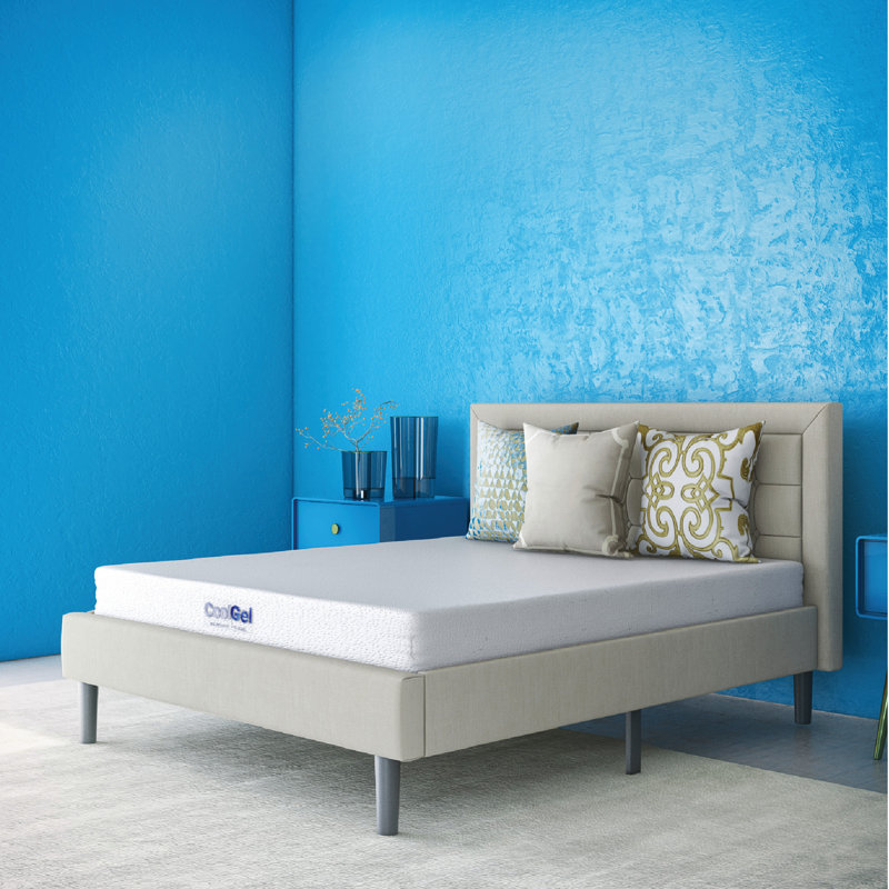 Matelas en mousse viscoélastique gélifiée ferme 6 ", Simple TG