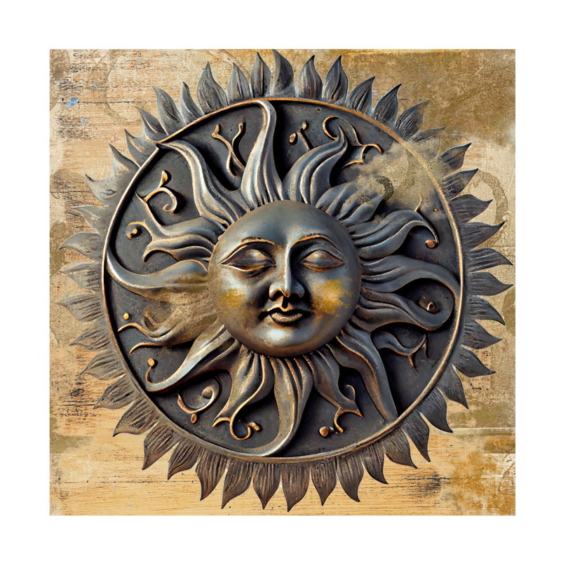 «Sasha My Face To The Sun I», art sur toile, H 18 po x l 18 po