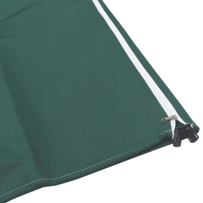 Blayn Plant Fleece Cover, 70.87" H x 47.24" W, Green