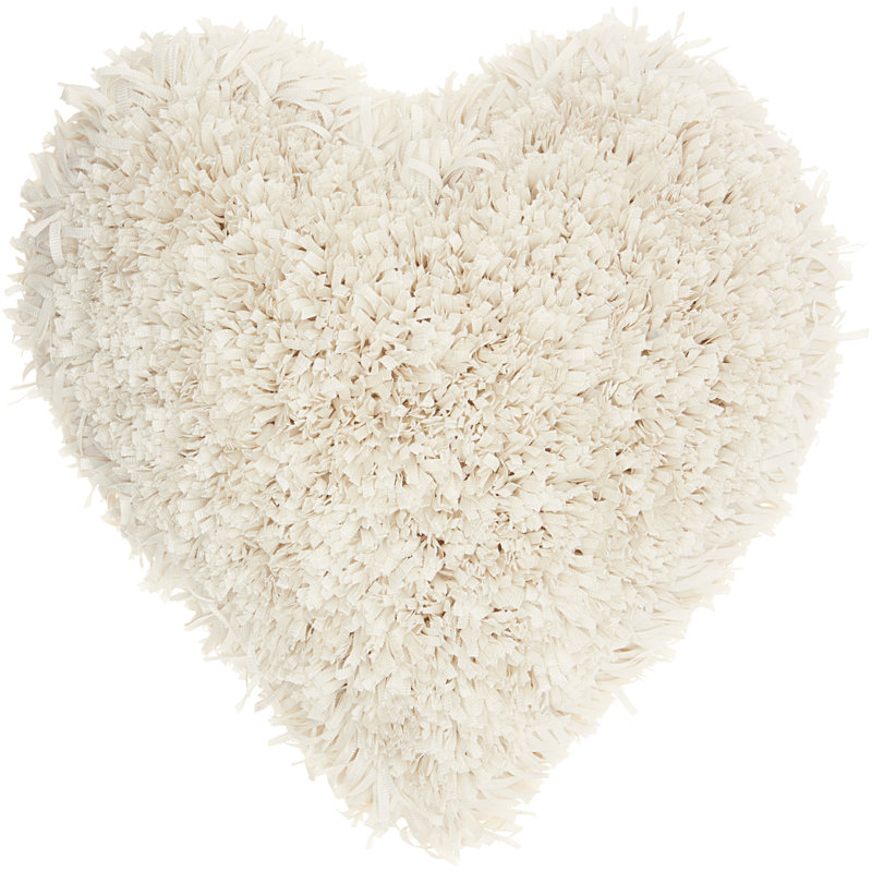  Housse et insert de coussin fantaisie, Crème