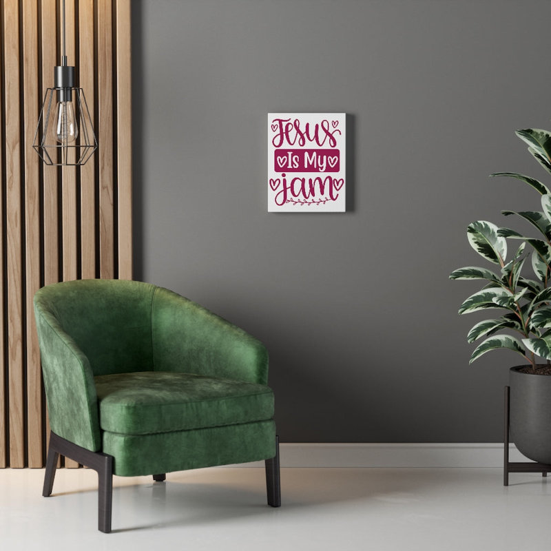 Is My Jam - Wrapped Canvas Print, 61cm H x 46cm W
