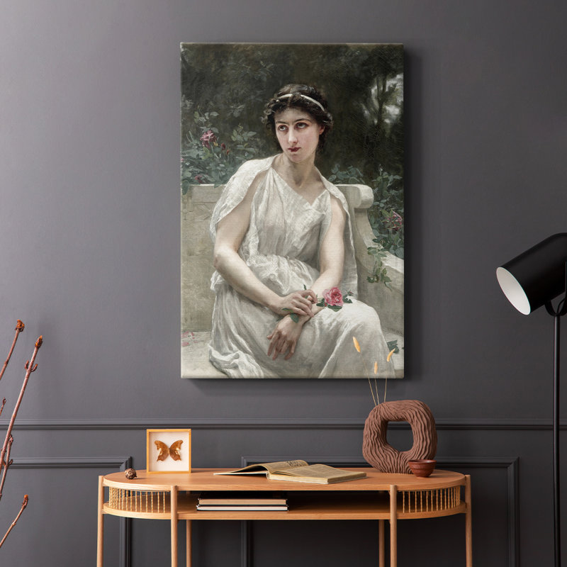 Impression de portrait rétro C XXVII - galerie Cavas, H 48 po x l 32 po