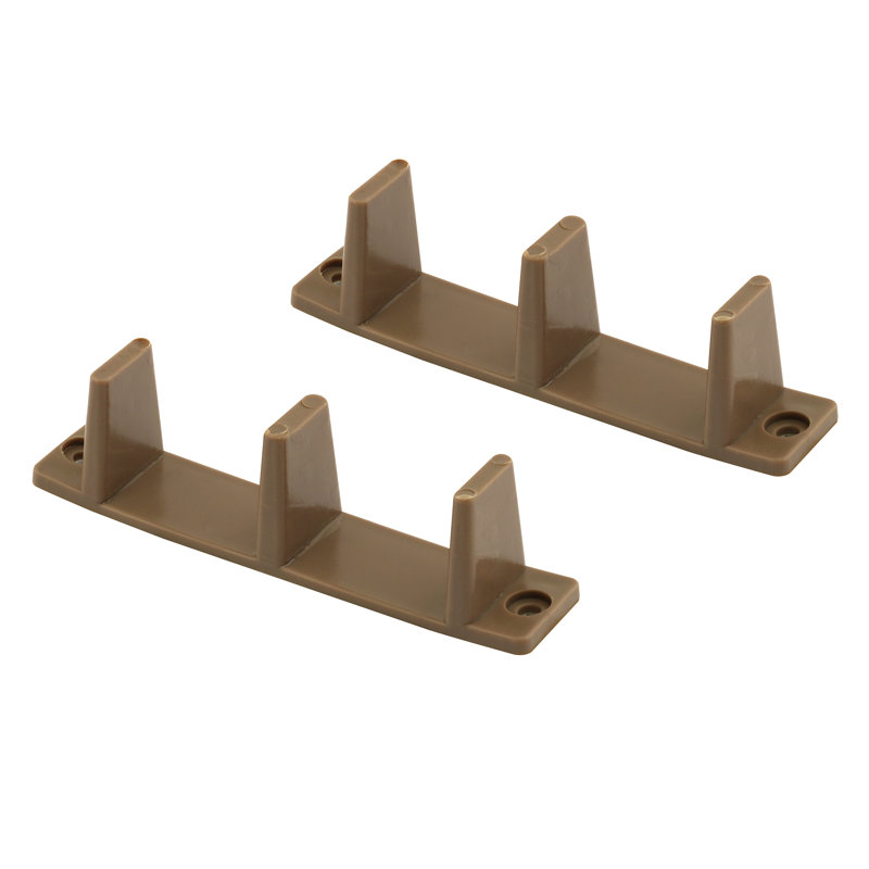 Guide réglable pour porte de placard, hauteur de 1 po (paquet de 2)