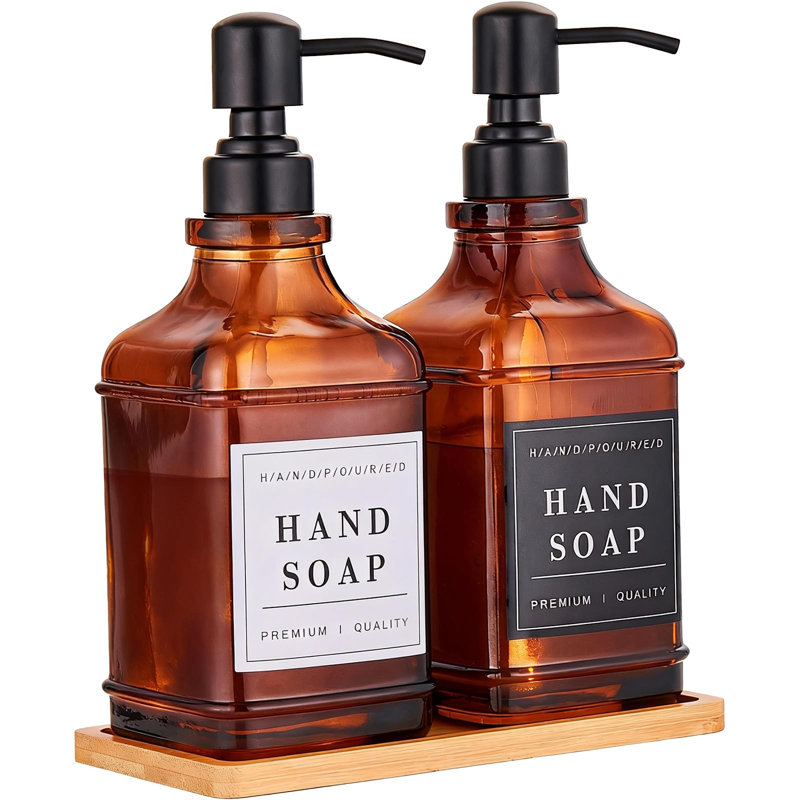 Distributeur de savon Amber Glass