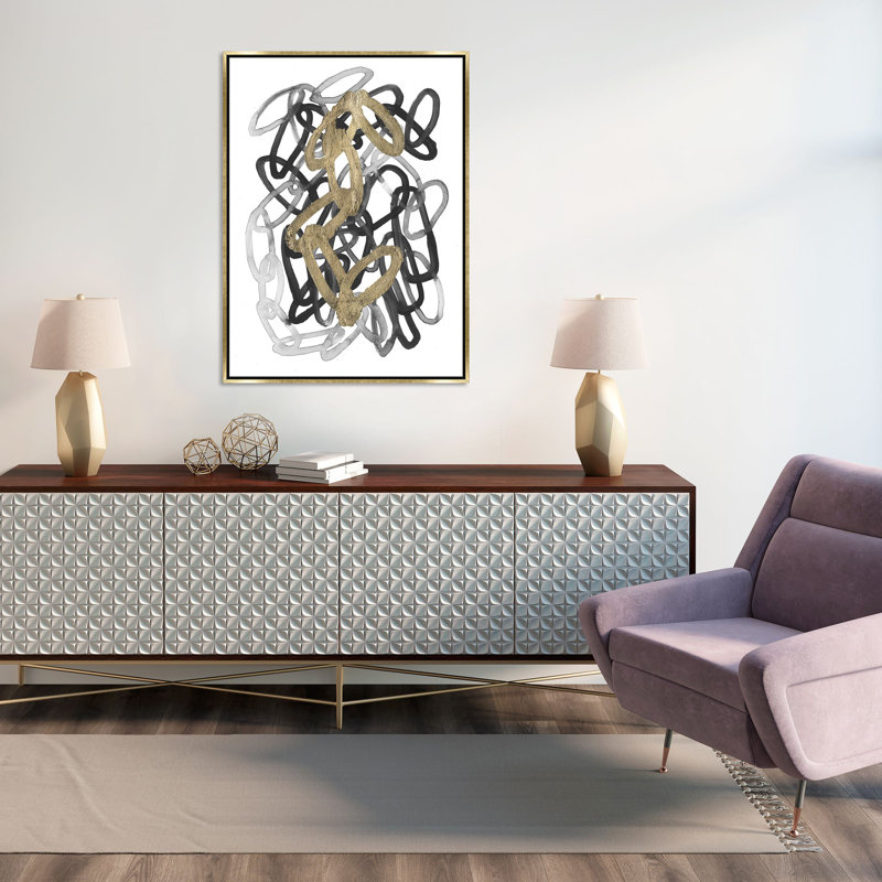 «Un Breakable II» par Nicole White - reproduction de cadre photo simple, H 42,5 po x l 31,5 po
