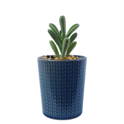 43.18cm Faux Plant in Ceramic Pot