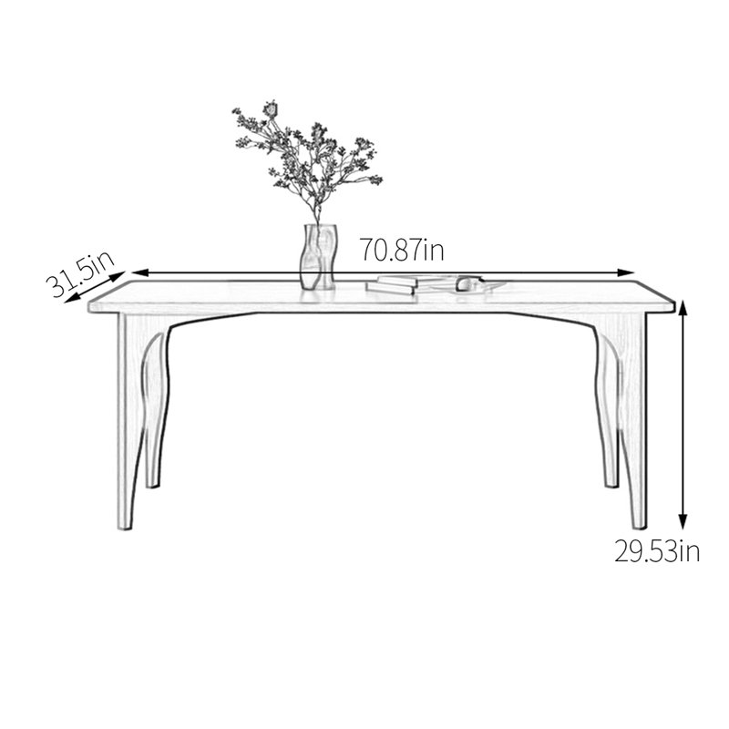 Harles, 29.53"H x 70.87"L x 31.5"W
