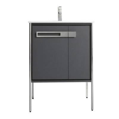 Meuble-lavabo simple 24 po