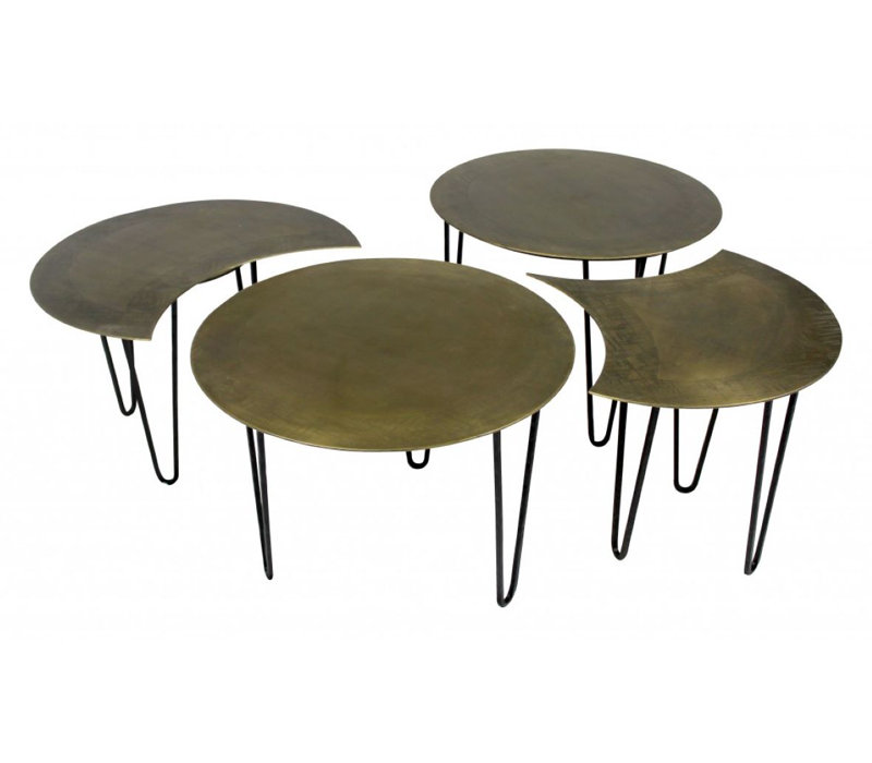 Aluminum Top Coffee Table
