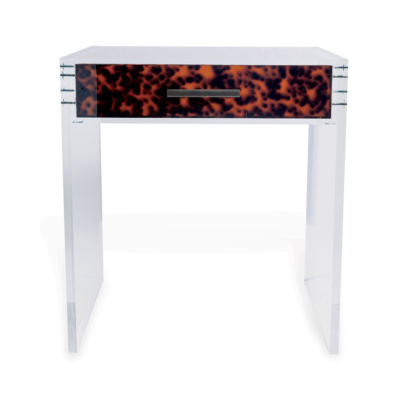 Table de bout avec rangement Milan